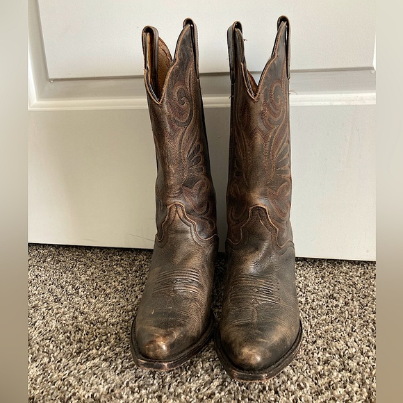 J.B. Dillon 8 1/2 Mexican leather boots - Picture 1 of 5